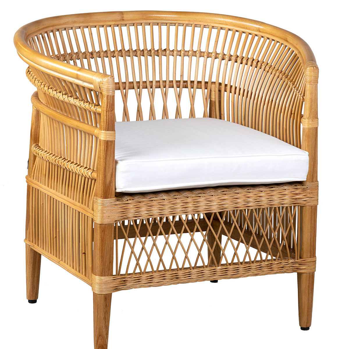 MAIA RATTAN OCCASIONAL CHAIR, NATURAL