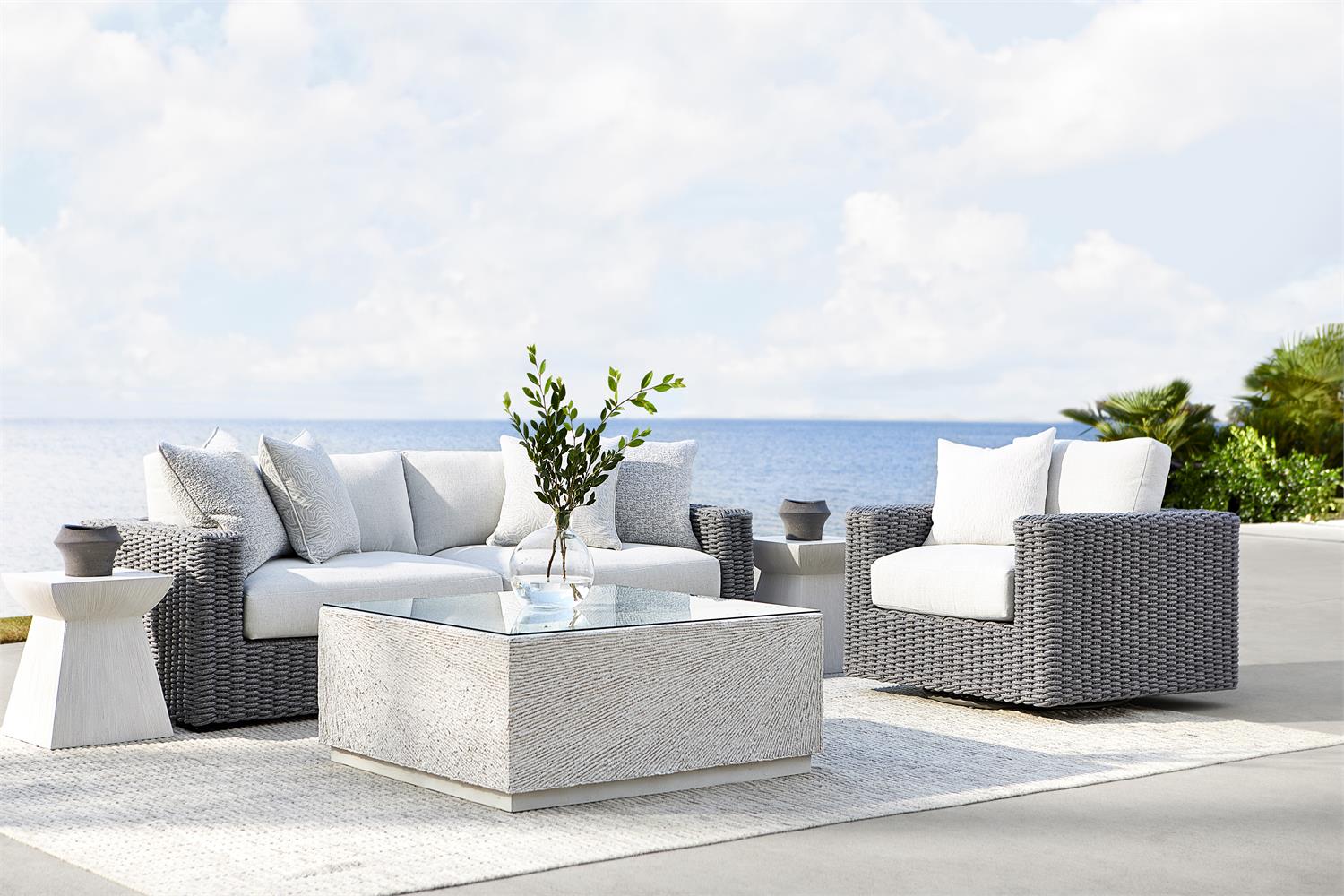 CAPRI OUTDOOR SWIVEL CHAIR