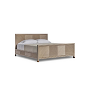 JENSEN KING BED - GREY WASH