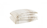 NAPA STRIPE LINEN NATURAL DUVET COVER