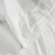 LUNA LINEN WHITE SHEET SET