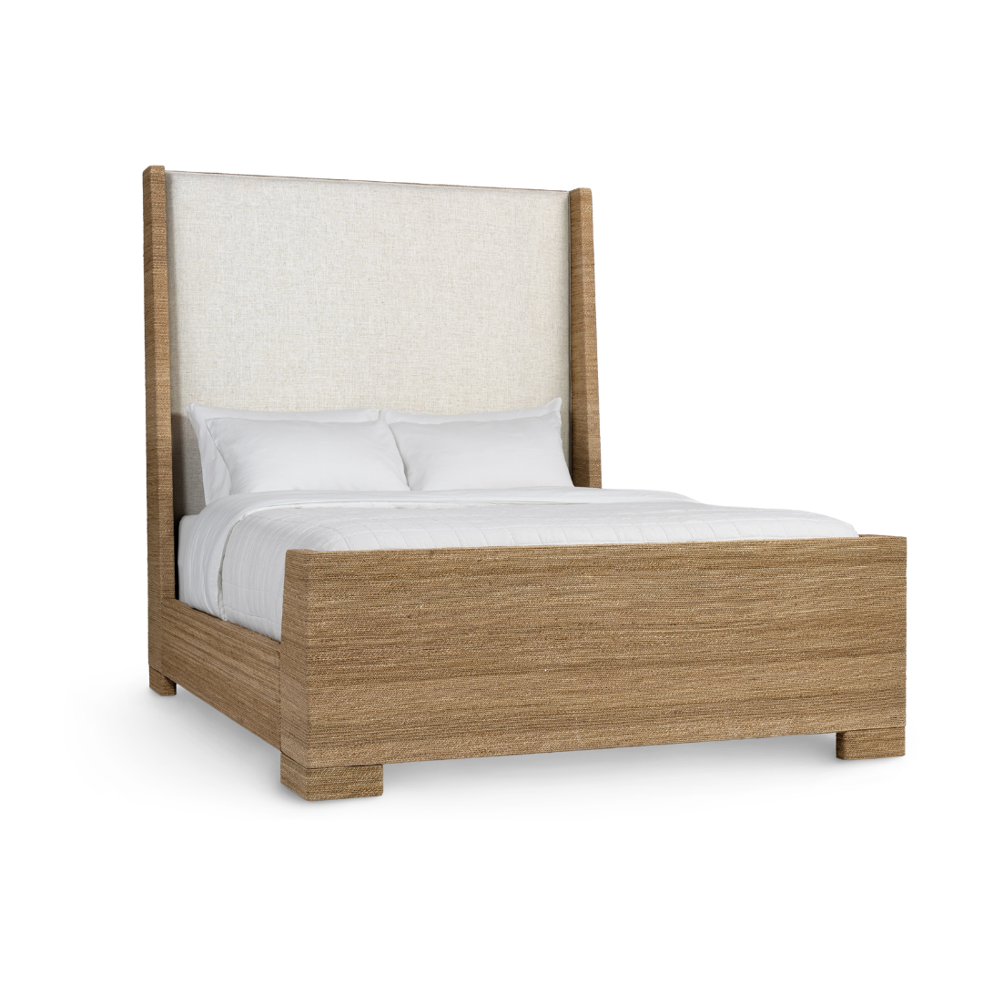 WOODSIDE SLEIGH BED, KING