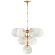 CRISTOL TIERED CHANDELIER