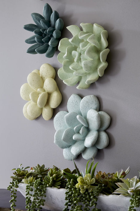 LAUI SUCCULENT WALL ART SAGE