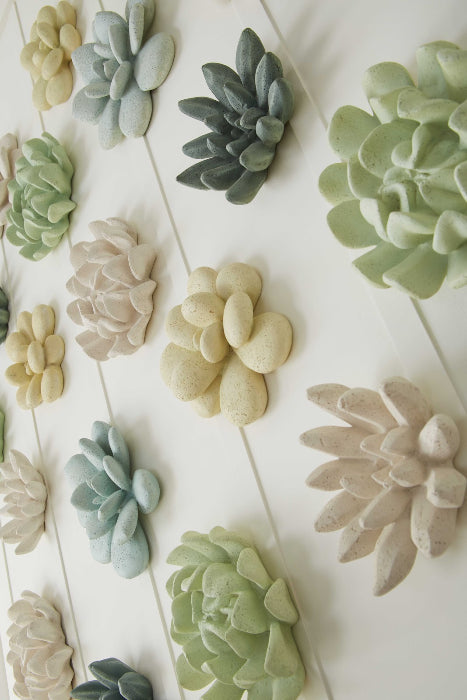 LAUI SUCCULENT WALL ART SAGE